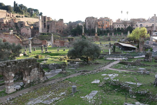 Beim Forum Romanum