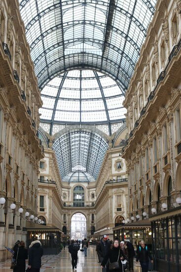 Viktor-Emanuel-Passage, ein Nobel-Einkaufszentrum