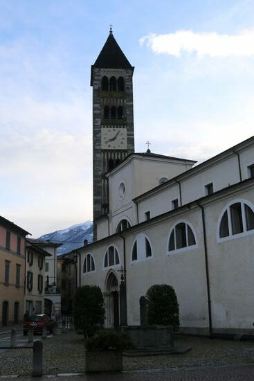 Die Zeit reichte noch für einen kurzen Spaziergang durch Tirano bei besserem Wetter