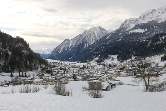 Wir kommen langsam in den Schnee