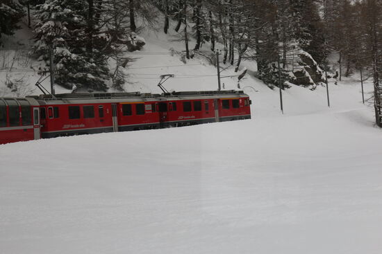 Je höher, desto mehr Schnee