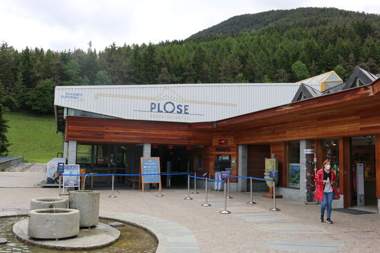 Auf geht es zur Seilbahn