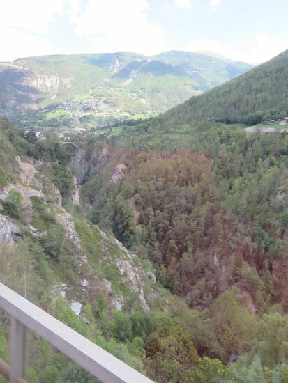 Diese Strecke war bestimmt nicht einfach zu bauen