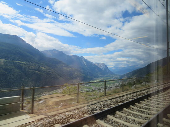 Auf der klassischen Lötschbergstrecke