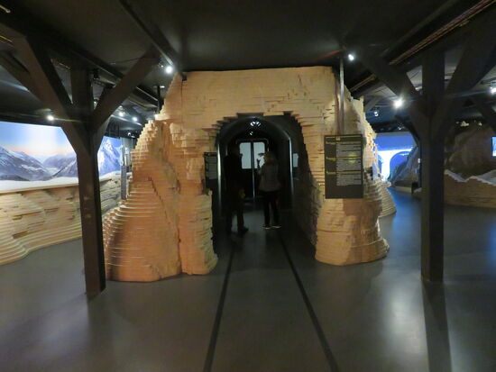 Im Bahnmuseum Albula