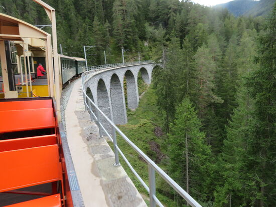 Unterwegs im Nostalgie-Zug