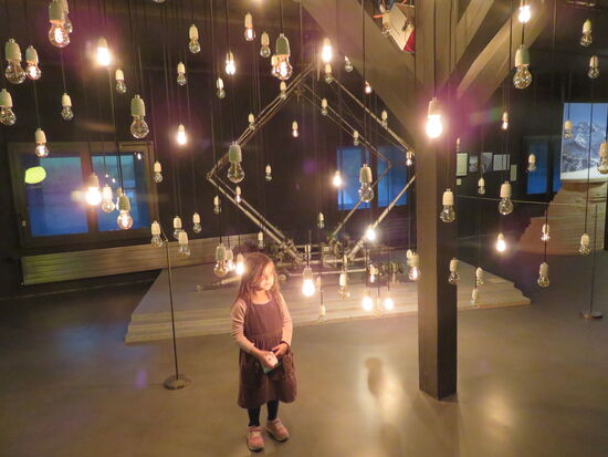 Im Bahnmuseum Albula