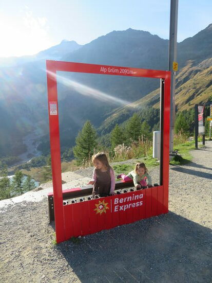 Zwischenstopp in Alp Grüm