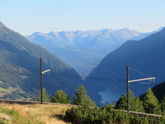 Zwischenstopp in Alp Grüm