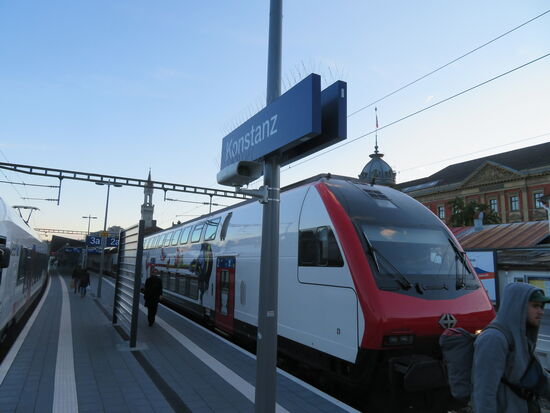 ...im letzten Schweizer Zug