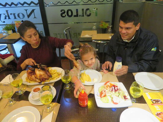 Abendessen bei Norky's