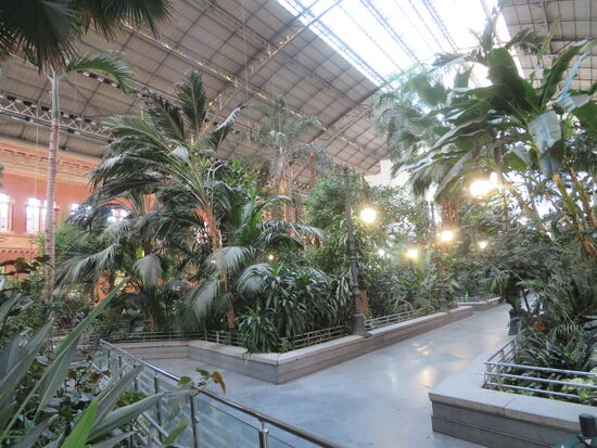 Bahnhofshalle Atocha