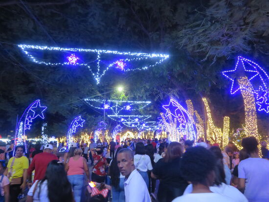 Parque Navidad - Schön, aber für mich zu voll