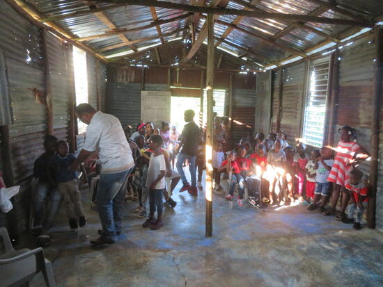 Kindergottesdienst in San Luis