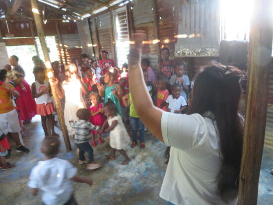 Kindergottesdienst in San Luis