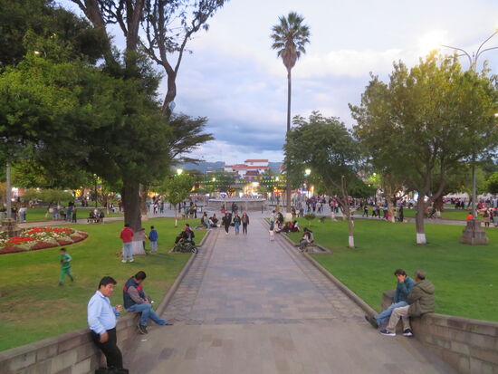 Plaza de Armas von Cajamarca