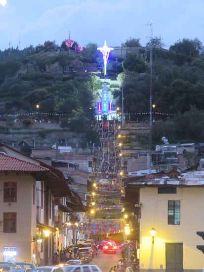 Cajamarca, Blick auf Santa Apolonia