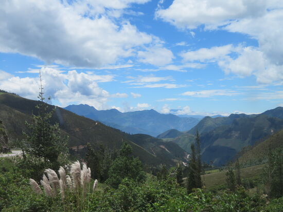 Landschaft zwischen Cajamarca und Chiclayo
