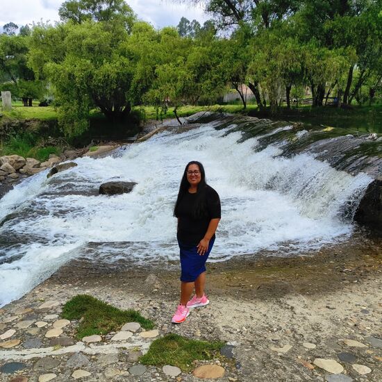 Wasserfall bei Otuzco