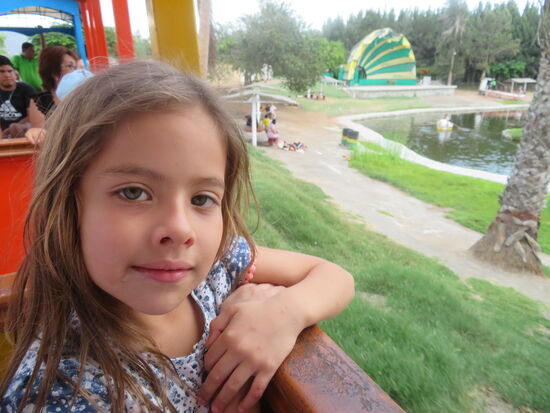 Es gab eine kleine Kindereisenbahn