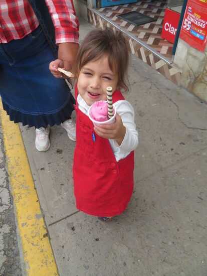 Wenn schon kein vernünftiges Frühstück, dann wenigstens ein Eis