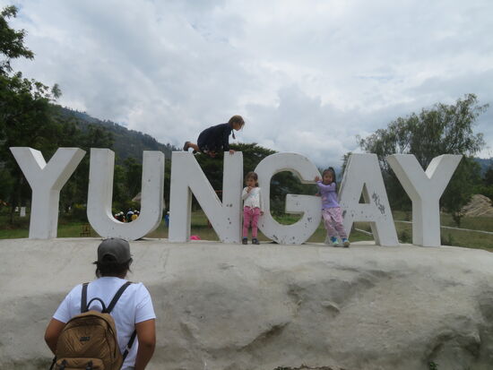 Yungay, die zerstörte Stadt