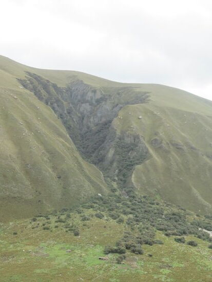 Das sieht aus wie die Landkarte von Peru