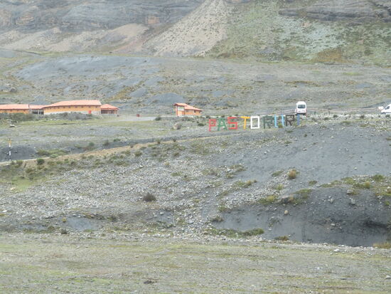 Parkplatz für den Pastoruri-Gletscher