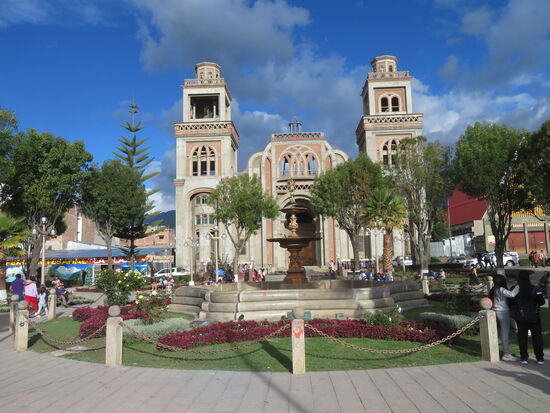 Plaza de Armas in Huaraz
