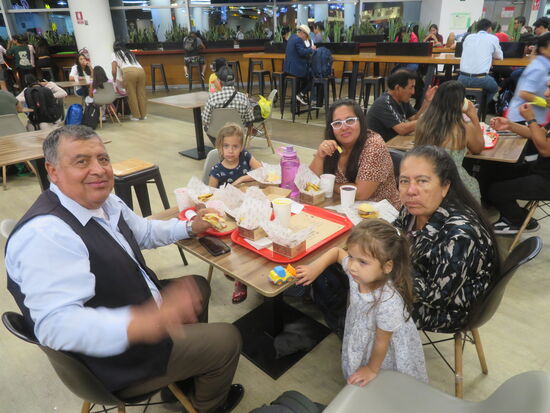 Abschied im Aeropuerto Internacional Jorge Chávez
