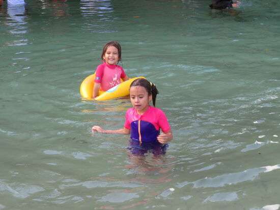 Baden im Caño frío