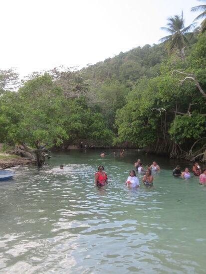 Die Badestelle im Caño frío