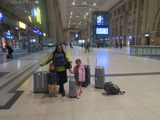 Wir haben Leipzig erreicht.