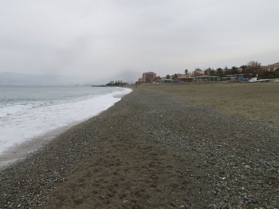 Der Strand im Dezember