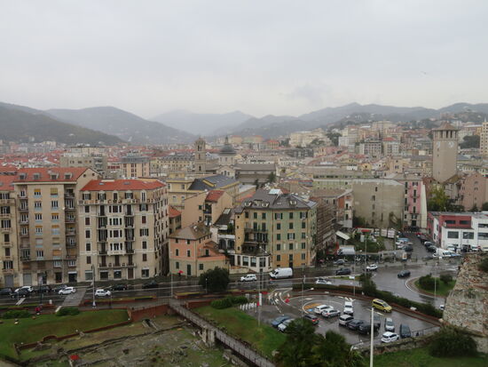 Blick vom Fortezza del Priamar