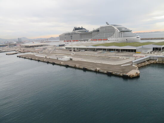 Unser SChiff legt ab