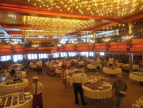 Frühstück im Schiffsheck