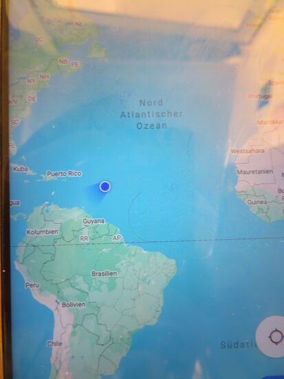 Wir nähern uns der Karibik