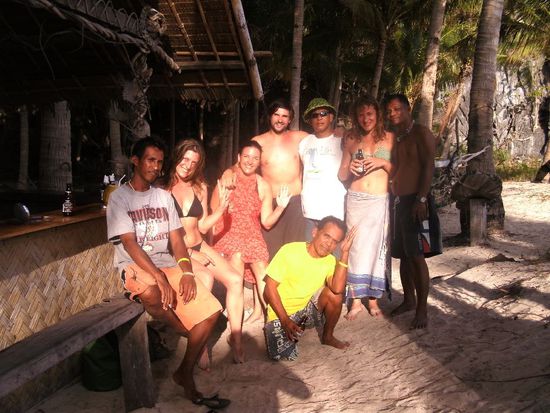 Der mit dem Hut ist Gregor (das Geburtstagskind)