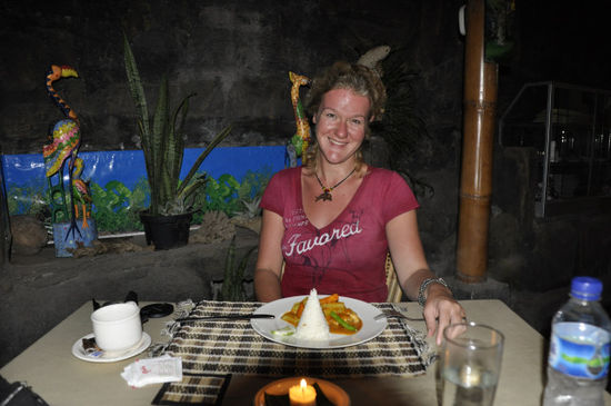 und auch nicht das super gute Essen davon überzeugen konnten, hier in Permuteran zu bleiben, sind wir dann nach 2 Nächten weiter.