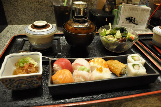 ... bei einem super guten Japaner essen. Dieses Niveau ist in Österreich unerreicht.