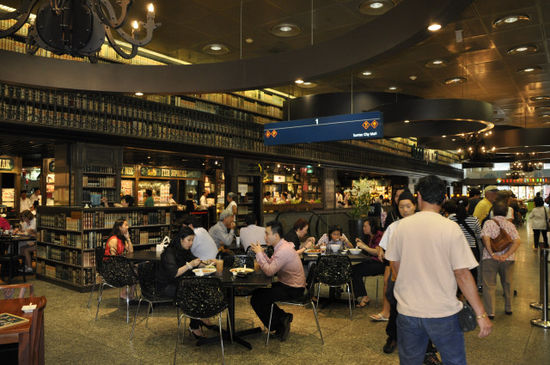 ... in einer "upmarket" Food Hall.