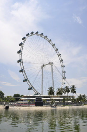 Der Singapore Flyer! Das höchste Observation Wheel der Welt.