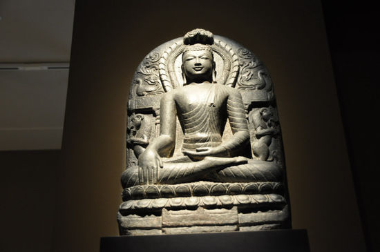 ... und einen Buddha natürlich auch bei Uli's Solo-Museumstour.