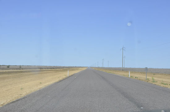und dann voll die Attraktion: Gegenverkehr! By the way: Auf unserem gesamten Roadtrip haben wir sage und schreibe 6 Autos überholt...