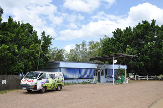 Ein Roadhouse in der Pampa