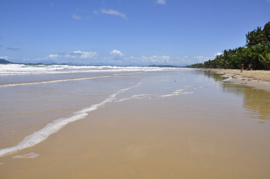 Der Strand...