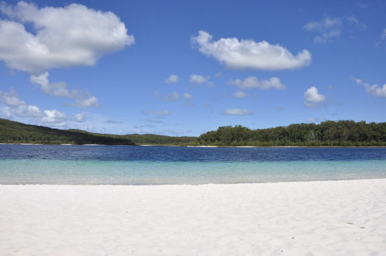 Der Lake McKenzie...