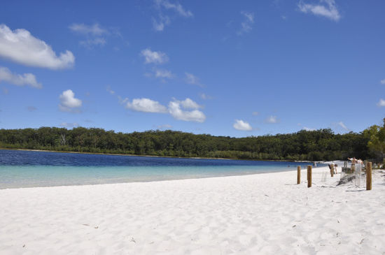 ...ein super schöner See im inneren der Insel...