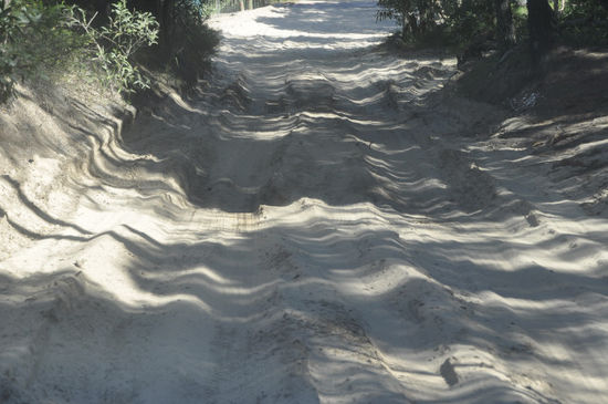 Weiter gehts auf den Inland Tracks...